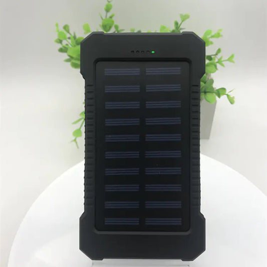 Batterie Solaire Puissante 20000mAh – Rechargez Où Que Vous Soyez